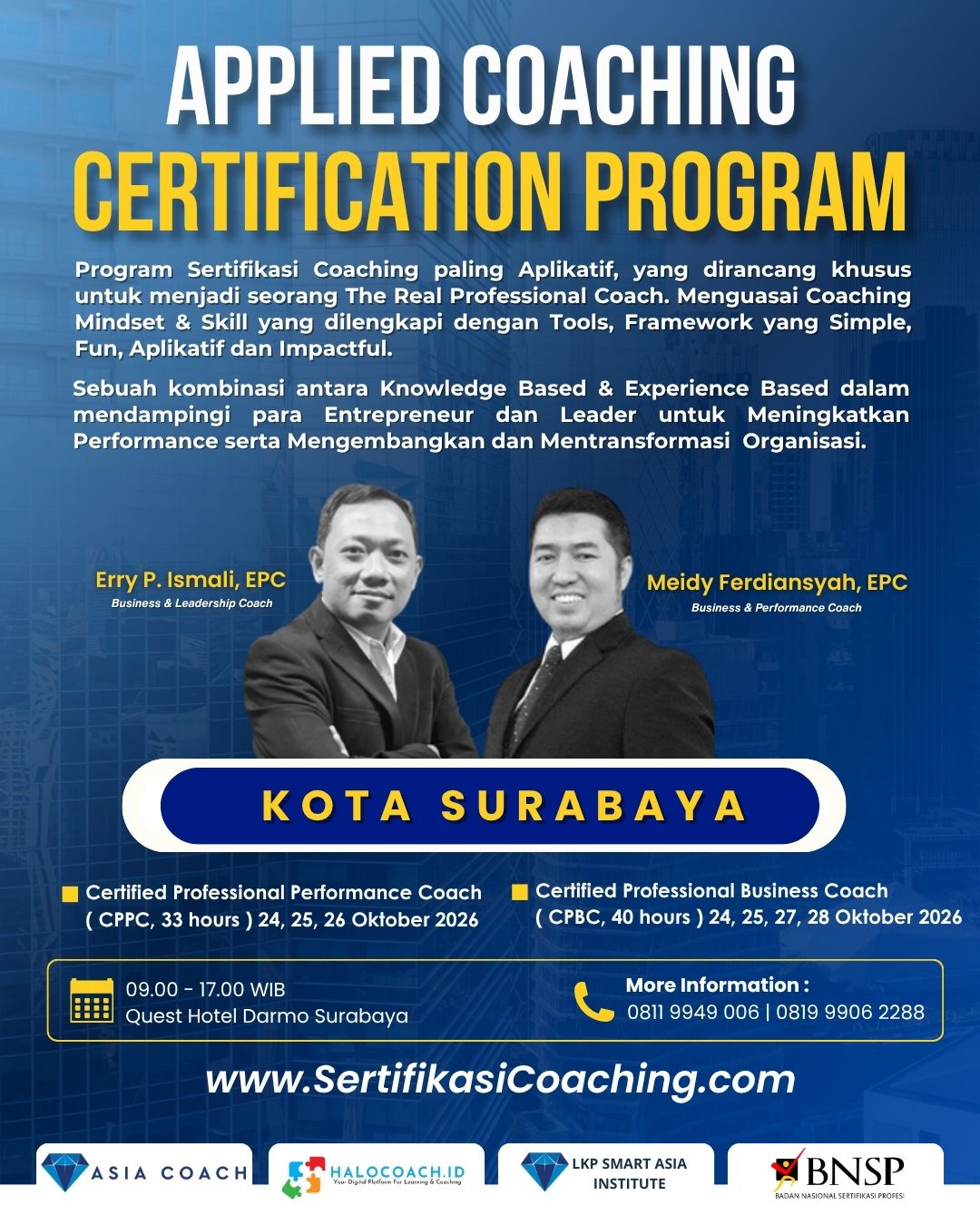 Flyer event Surabaya